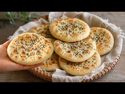 Soft Oat Flatbreads