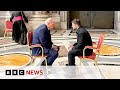 Ukrainian President Zelensky And US President Trump Meet Inside St Peter S Basilica BBC News