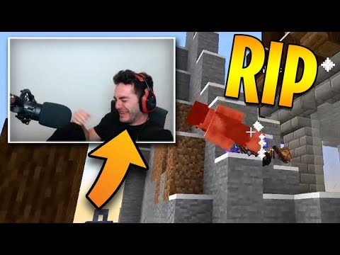 CaptainSparklez Cries Playing Minecraft
