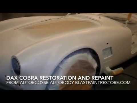 Dax Cobra Replica Kit Car Body Refinish and Respray by Autoecosse Autobody in Scotland