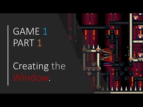 C SFML Simple 2D Games GAME 1 PART 1 Creating the window