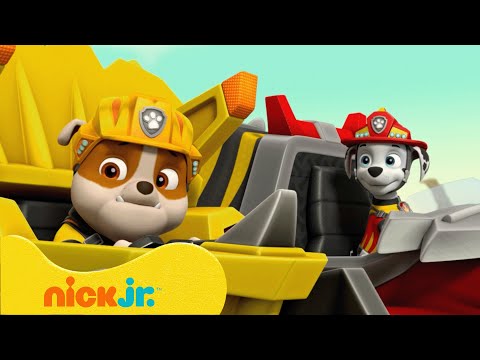 Capa de Patrulha Canina | Os Melhores Resgates de Dinossauros da Patrulha Canina! com Rex e Chase | Nick Jr.
