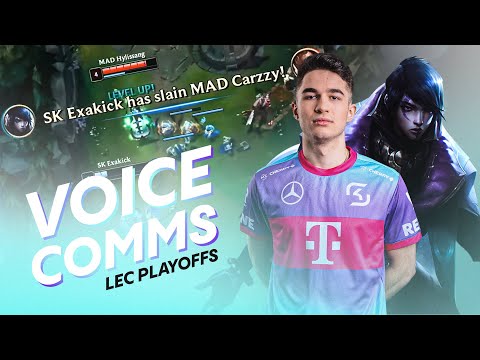 SK ALMOST Made it | SK vs MAD Silver Scrapes | LEC Playoffs Voice Comms + Vlog