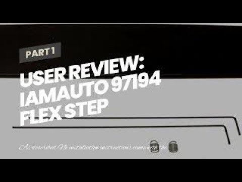 User Review: IAMAUTO 97194 Flex Step Tailgate Cap Center Molding Trim Pad For 2009 2010 2011 20...