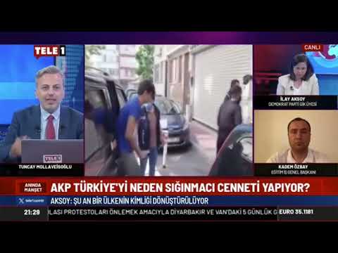 Genel Başkanımız Kadem Özbay, Tele1 Tv`de yayınlanan Anında Manşet programında gazeteci Tuncay Mollaveisoğlu`nun canlı yayın konuğu oldu. Genel Başkanımız Öğretmenlik Meslek Kanunu (ÖMK) ve Müfredat değişikliği ile ilgili açıklamalarda bulundu. | EĞİ