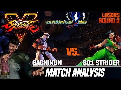 SFV Match Analysis: Capcom Cup 2017 - Gachikun vs. 801 Strider