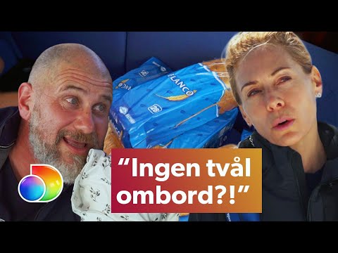Över Atlanten | Toast och majonnäs i massor, men ingen tvål eller tandkräm! | discovery+ Sverige