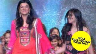 Sushmita Sen Walks The Ramp At India Kids Fashion Week 2012