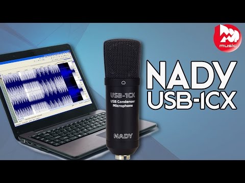 Nady USB-1CX USB Condenser Microphone 2010s - Black image 3