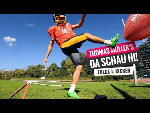 Thomas Müller beim American Football – Folge 1: Kicker