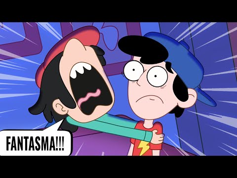 IT'S A GHOST!!! | The Adventures of Mike - Episode 14 - Cartoon