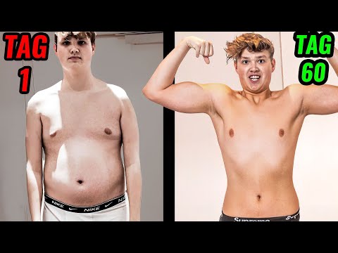 60 Tage JEDEN TAG SPORT (meine Transformation)