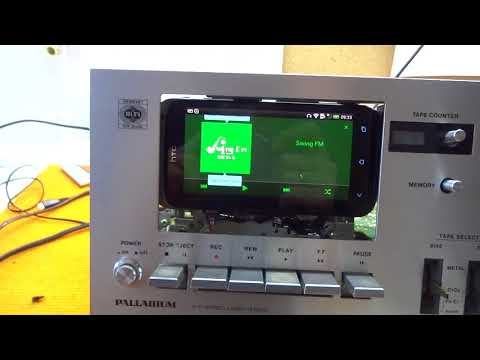 Palladium vintage deck in action - MP3 Tapeless Deck Project