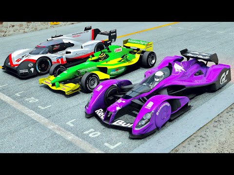 Formula Polyphony Gran Turismo vs Red Bull X2010 vs Porsche 919 EVO at Silverstone