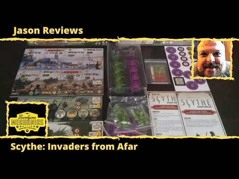 Jason's Board Game Diagnostics of Scythe: Invaders from Afar