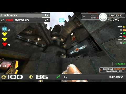 FACEIT - QUAKE LIVE SPRING SEASON CUP 8 (GRAND FINAL: strenx vs. dem0n)
