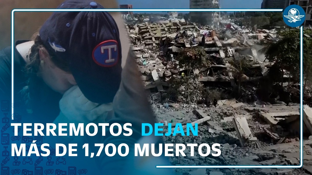Aumenta a 1,719 la cifra de muertos por los terremotos en Venezuela