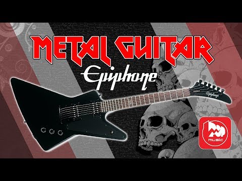 Русскоязычный обзор электрогитары Epiphone Gothic 1958 Explorer