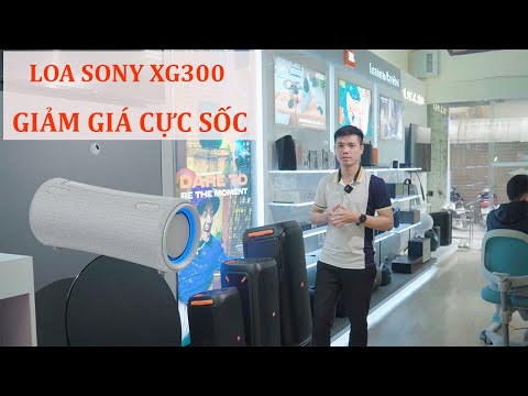 Hát karaoke trên loa Sony SRS-XG300 có được không?