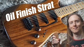 Video thumbnail for Warmoth Strat | Tru Oil finished | Roasted Body & Neck by Georg Figél