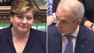 Emily Thornberry at PMQs: one Emily elected since 1918, but 155 Davids