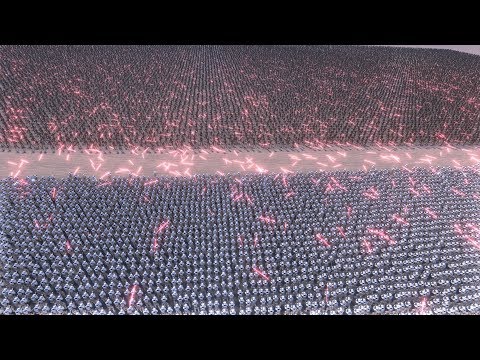 30.000 STORMTROOPERS vs 30.000 DROIDS - Ultimate Epic Battle Simulator