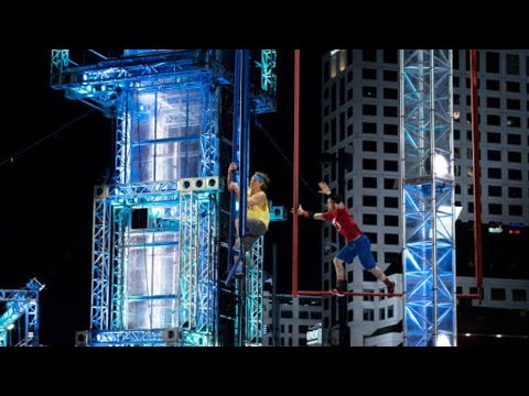 Power Tower: Ethan Swanson vs Jackson Twait - American Ninja Warrior Cincinnati City Qualifiers 2019