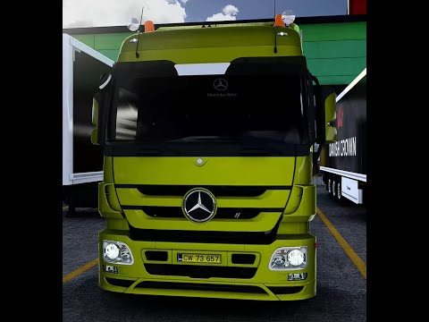 [ETS2, 1.42][Promods V2.57] - Mercedes Benz Actros MP3 - Rønne[DK] - Landsberg an der Warthe[PL]