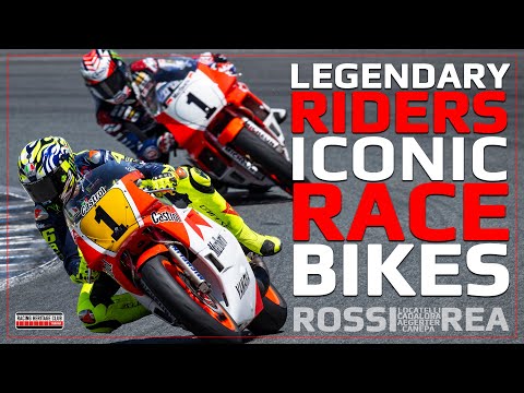 Rossi and Rea | YZR500 Grand Prix Bikes | YRHC Event at Jerez