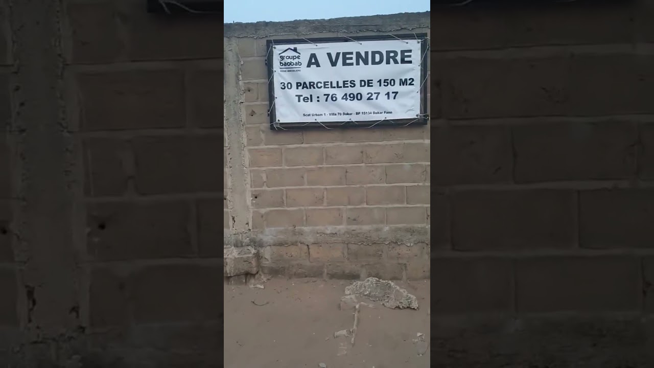 Parcelles avec Nicad à Niaga wolof HLM 3 video thumbnail
