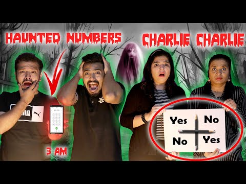 Haunted Challenge | Calling Haunted Numbers At 3 AM | Charlie Charlie