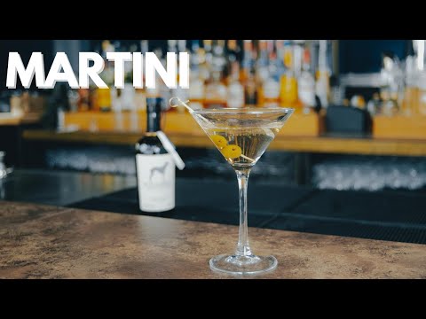 MARTINI selber machen!🍸 I Gin Cocktail