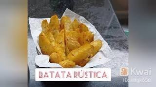 Batata Rstica na Airfryer
