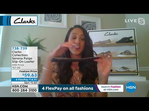 Clarks Collection Serena Paige SlipOn Espadrille Loafer