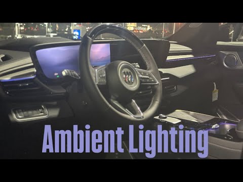 How to Use Your Ambient Lighting in Your New Buick Enclave