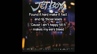 Download lagu JETBOY - FEEL THE SHAKE (lyric video) mp3