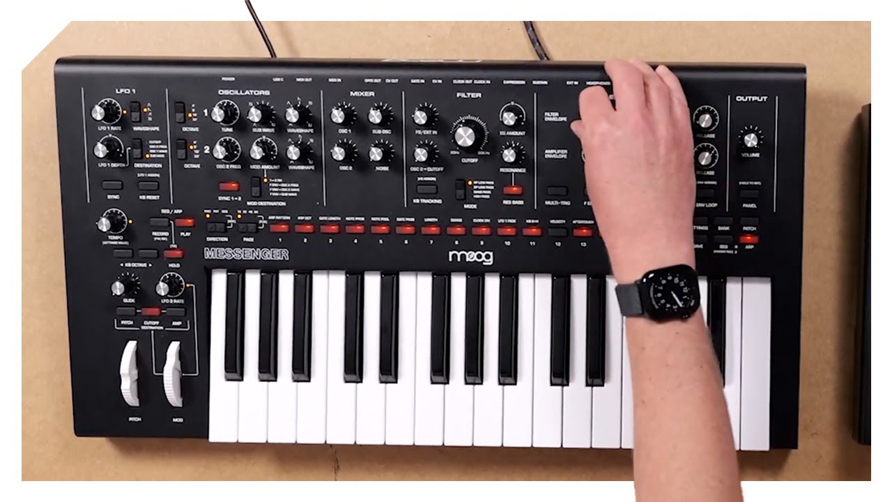 It’s great… but is it worth two Bass Stations?: Moog Messenger review - YouTube
