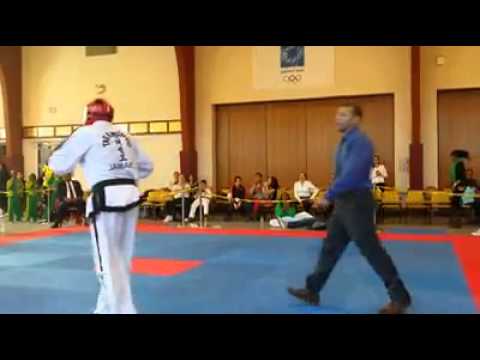 Nicholas Dusard vs Julio Carlos ultimate taekwon do New Jersey   Round 2