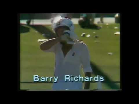 Barry Richards 207 vs Australia World Series Cricket 1977/78