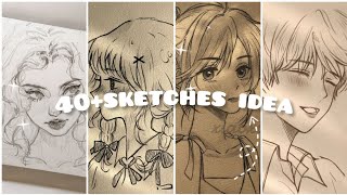 Sketch Ideas🌟/Cute and easy/Must try💯/Artistic canvas 2.0