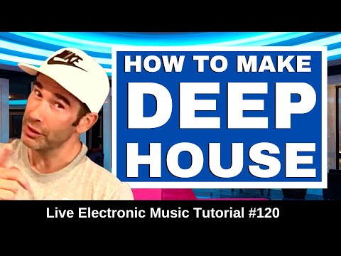 How to Make Deep House Like Kerri Chandler & Larry Heard | Live Electronic Music Tutorial #120 — We Make Dance Music