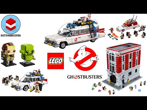 All LEGO Ghostbusters Sets Speed Build Compilation