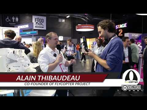 VIVA TECHNOLOGY WITH FLYCOPTER PROJECT & IMT | FLYING CAR [ ULM 2.0