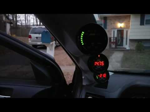 Aem X-Series Gauge Setup