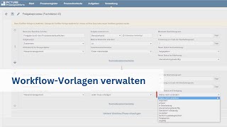 Videotutorial: Workflow-Vorlagen verwalten