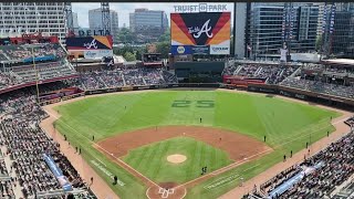 Back to Truist Park and the view from the cheap seats.