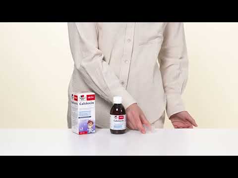 Doppelherz aktiv Calciovin Liquid For Children's Healthy Bones & Teeth 200ml