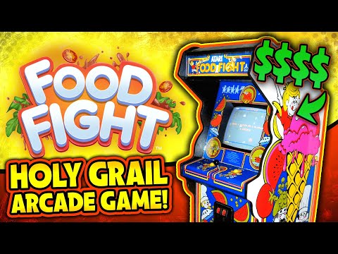 Another Holy Grail Arcade Game Pickup - Atari's Food Fight!