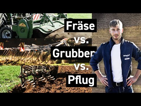 Bodenbearbeitung vor Mais | Bodenfräse vs. Flachgrubber vs. Pflug