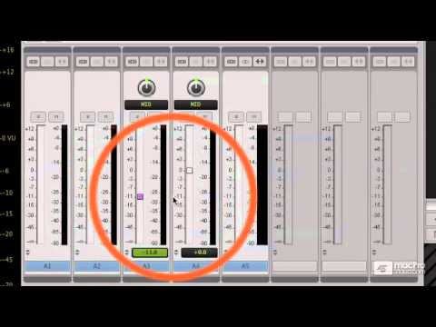 Media Composer 6 104: Working With Audio - 11 Clip Gain and Pan on Mixer